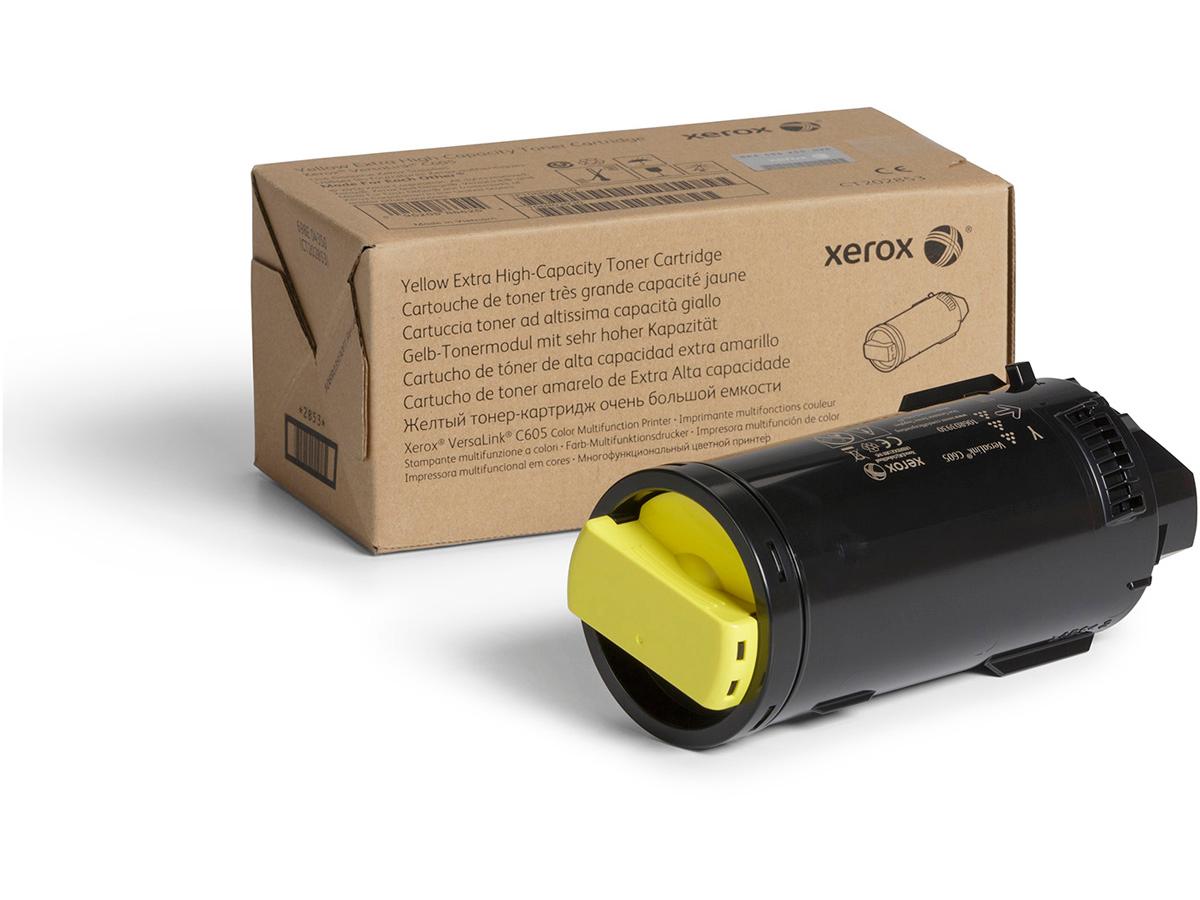 Xerox Versalink C605 Extra High Yield Yellow Toner Cartridge (106r03930) C605