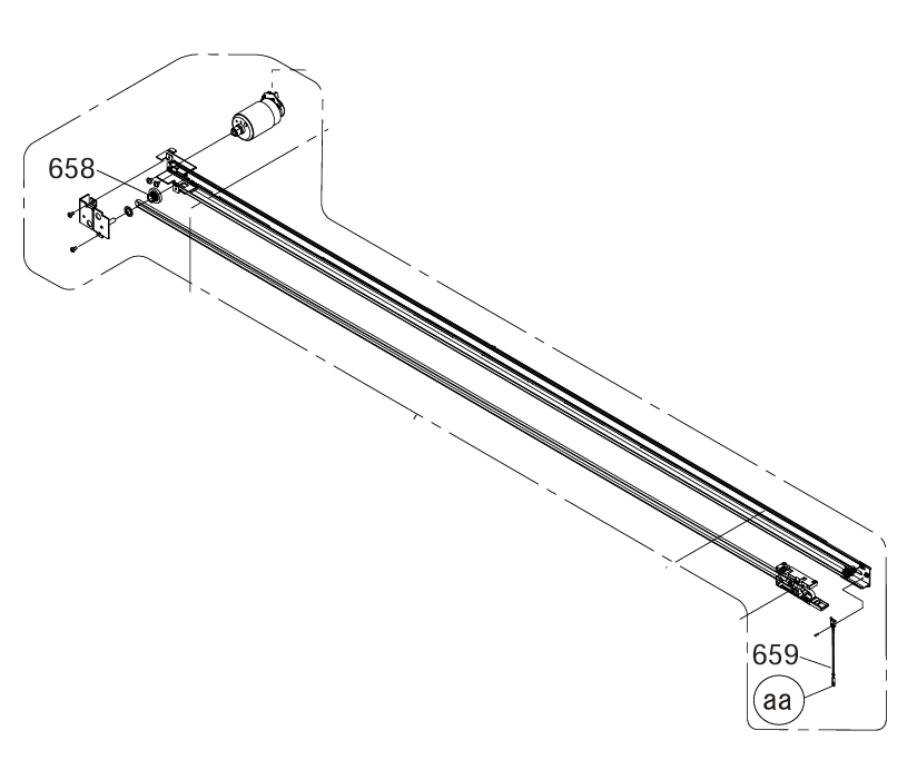 Epson Cutter 44'' Assy Sc-F6370