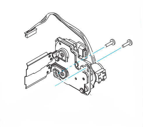 Epson Auto Iris Assembly, Part Number 1727108