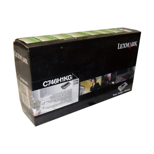 Lexmark C746H1KG Original Black High Yield Toner Cartridge