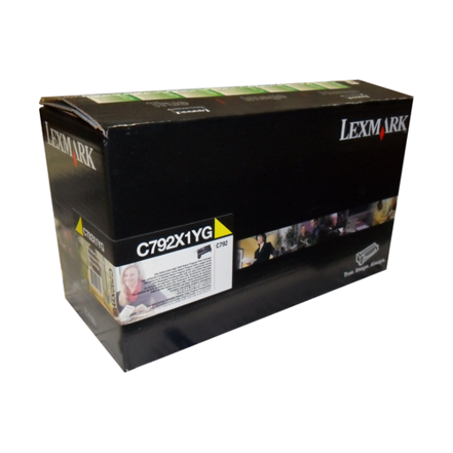 Lexmark C792X1YG Original Extra High Yield Yellow Toner Cartridge