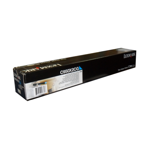 Lexmark C950X2CG Original High Yield Cyan Toner Cartridge