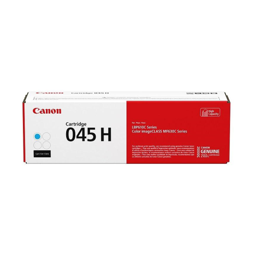 CANON 045HC Cyan Toner Cartridge 1245C001