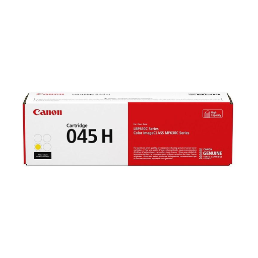 CANON 045HY Yellow Toner Cartridge 1243C001