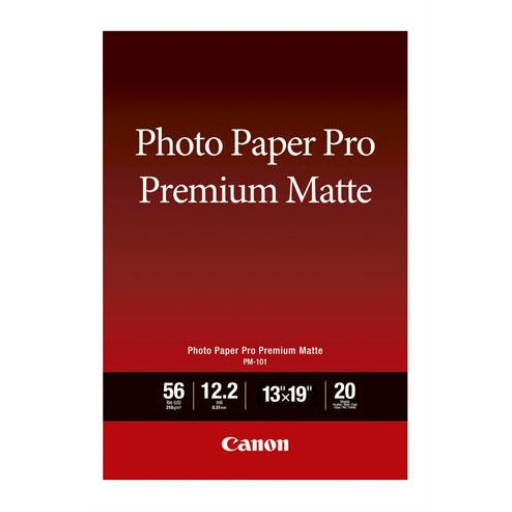 PM-101 13" x 19" (A3) Photo Paper Pro Premium Matte (20 sheets/pkg)