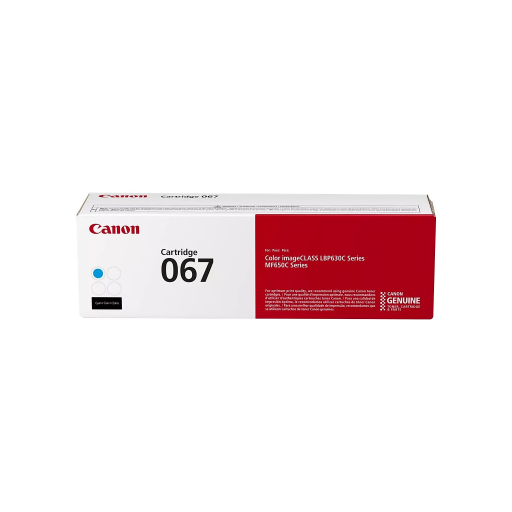 Canon Original Cyan Laser Cartridge 067 5101C001
