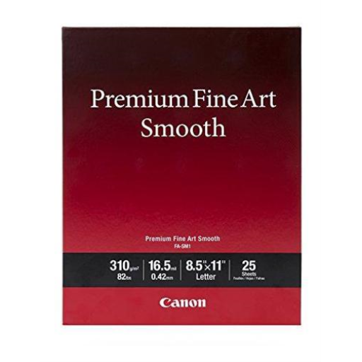 Canon FA-SM1 Premium Fine Art Smooth, 17X22 (25 sheets/pkg)