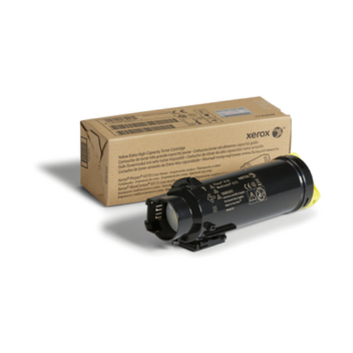 XEROX 106R03692 Extra High Capacity Toner, Yellow Phaser 6510, 6515