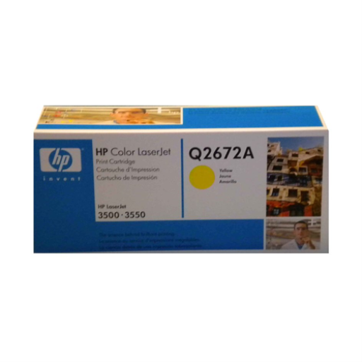 HP Q2672A Original 309A Yellow Toner Cartridge