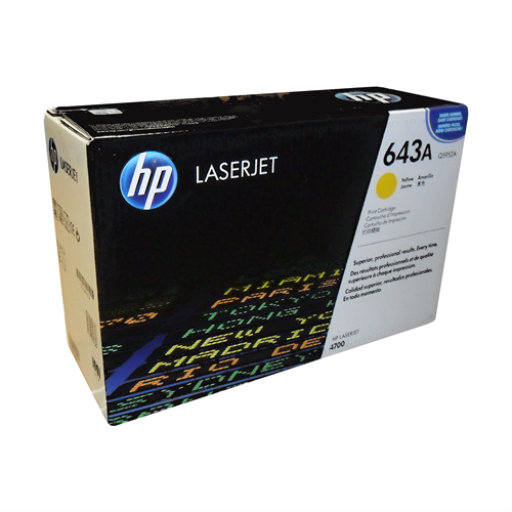 HP Q5952A Original Yellow 643A Toner Cartridge