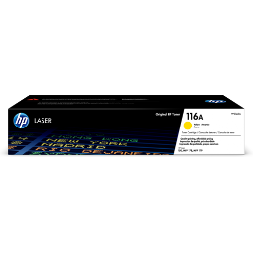 HP 116A Yellow Toner Cartridge W2062A