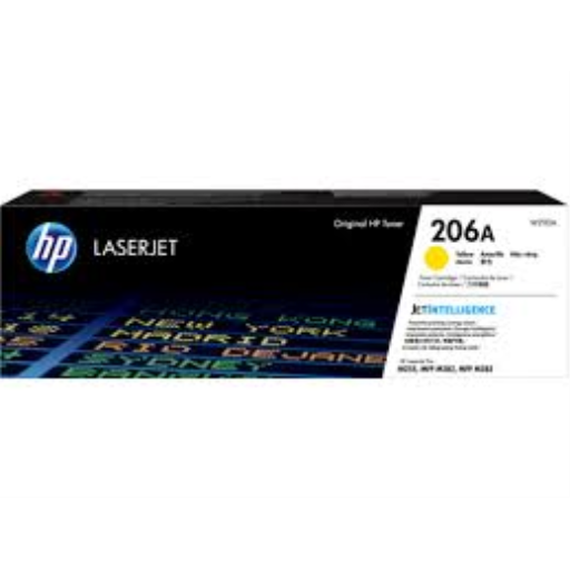 HP 206A Yellow Standard Yield Toner Cartridge W2112A
