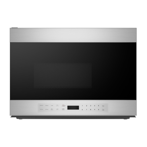SHARP SMO1461GS 24 Over the Range Microwave Oven, Stainless Steel, Black Glass Finish