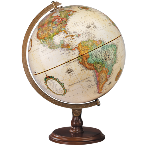 Replogle Globes - Globe Français Lenox 12"/30cm Océan antique