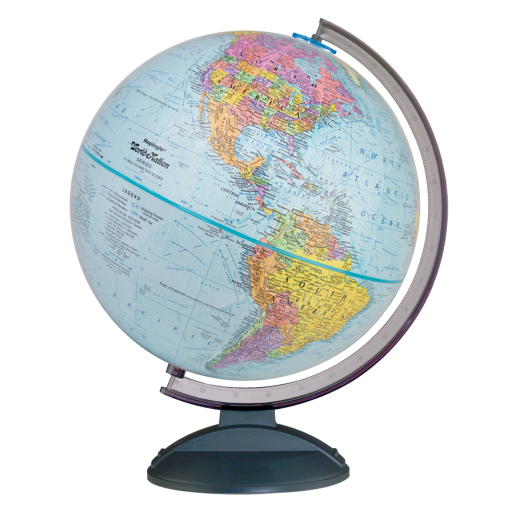 Replogle Globes - Globe Anglais Traveler 12"/30cm Océan Bleu