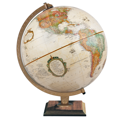 Replogle Globes - Globe Anglais Spokane 12"/30cm Océan Antique