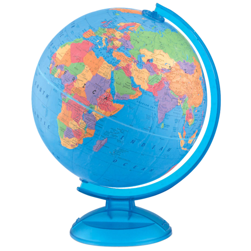 Replogle Globes - Globe Anglais Adventurer 12"/30cm Océan bleu