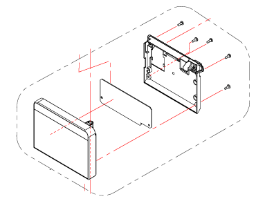 Epson PN 1841239 LCD screen assy