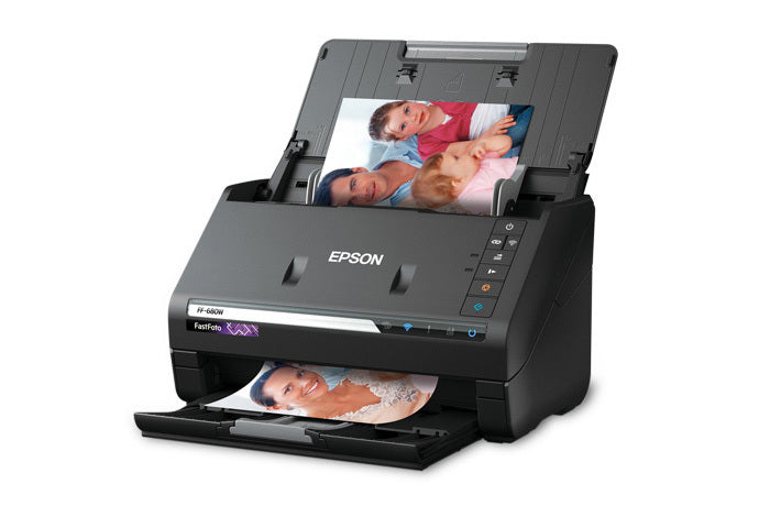 Epson Fastfoto Ff-680W Wireless High Speed Photo Scanner B11B237201