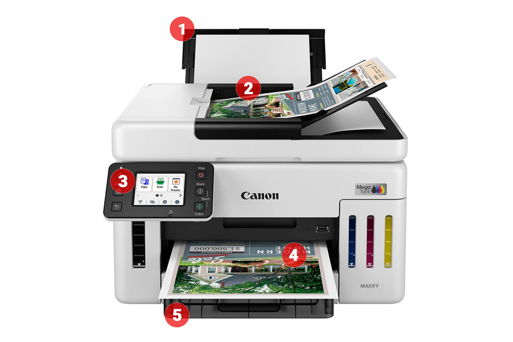 Canon MAXIFY GX6120 Garantie limitée de 3 ans