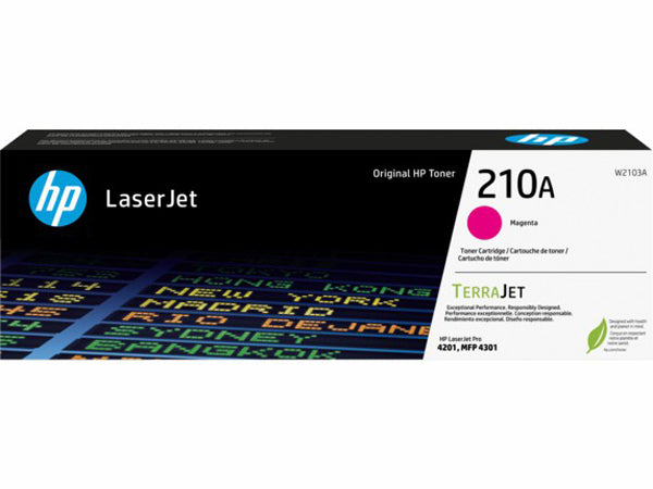 HP INC. W2103A HP 210A (W2103A) Magenta Original LaserJet Toner Cartridge