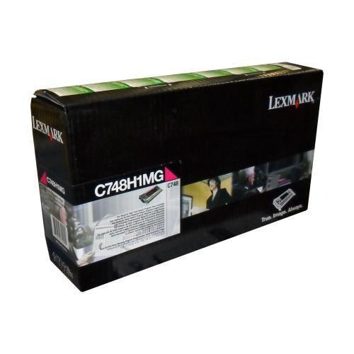 Lexmark C748H1Mg Toner Magenta Haut Rendement-PG TECH