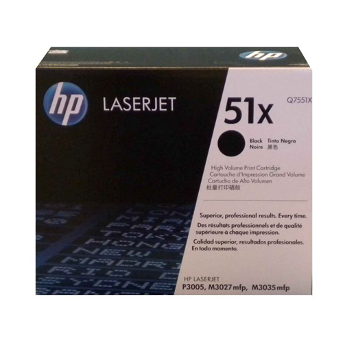 HP Q7551X Toner Noir 51X-PG TECH