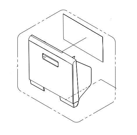 Epson PN 1645816 (1588064) Cover IH assy-PG TECH