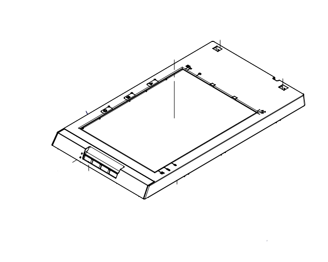 Epson 1602898 Top Cover Glass-PG TECH