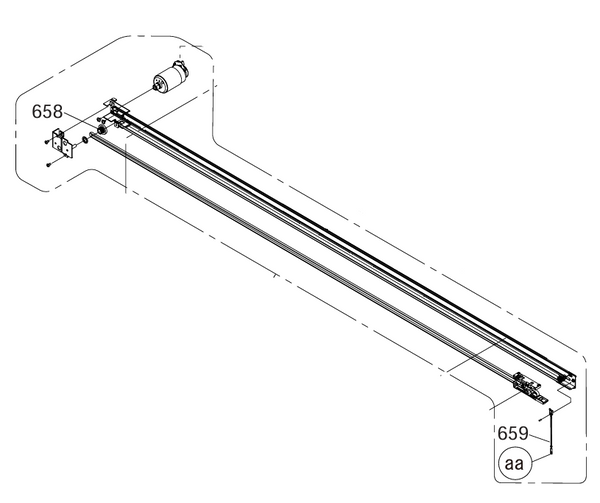 Epson Cutter 44'' Assy SC-F6370