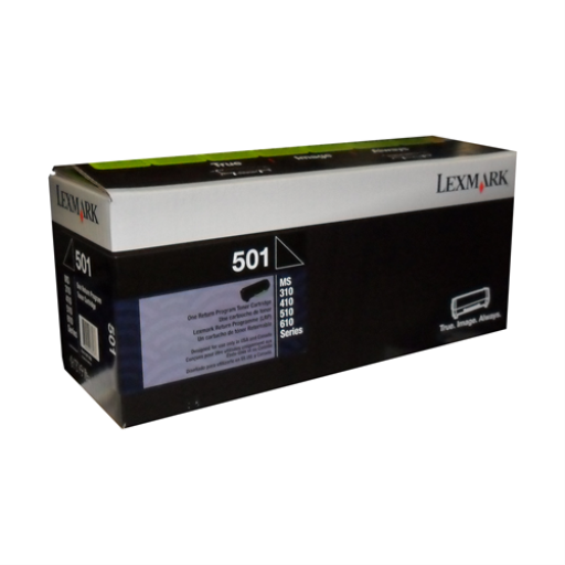 Lexmark 501 Return Program Toner Cartridge Part no.: 50F1000