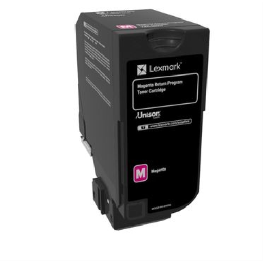 Lexmark 74C10M0 CS720,CS/CX725 Magenta Return Program 3K Toner Cartridge