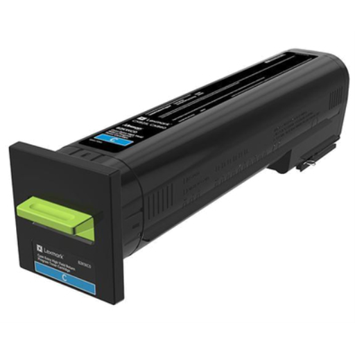 Lexmark 82K1XC0 CX825, CX860 Cyan Extra High Yield Return