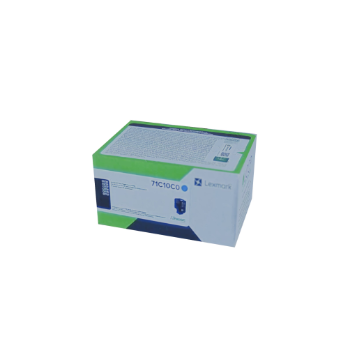 Lexmark 71C10C0 CS/CX730, 735 Cyan Return Programme 5K Toner Cartridge Part no.: 71C10C0