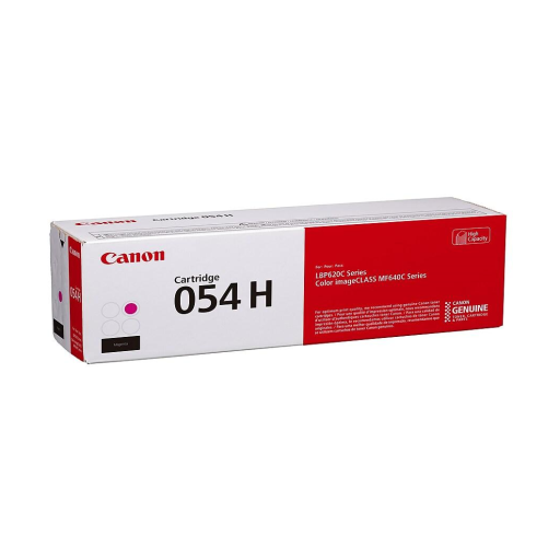 Canon 054H Magenta Toner, High Yield SKU 3026C001