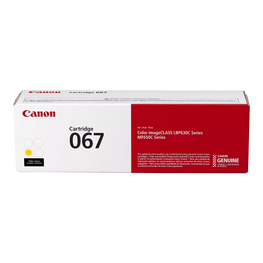 Canon 067 Yellow Standard Yield Toner Toner (5099C001)