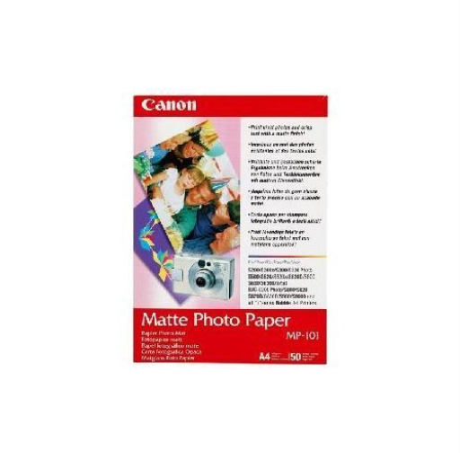Canon MP-101 4" x 6" Matte Photo Paper (120 sheets/pkg)