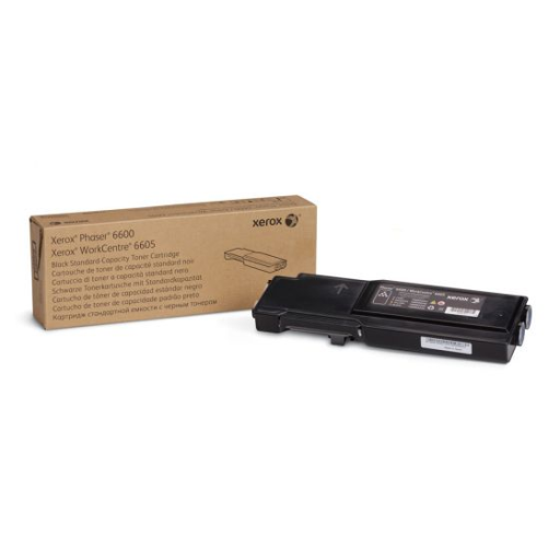 Xerox 106r02244 Phaser 6600/Workcentre 6605 Std Capacity Black Toner Cartridge