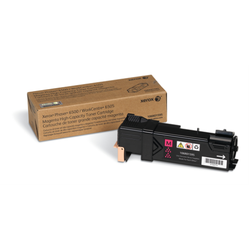 XEROX 106R01595 Phaser 6500/WorkCentre 6505, High Capacity Magenta Toner Cartridge
