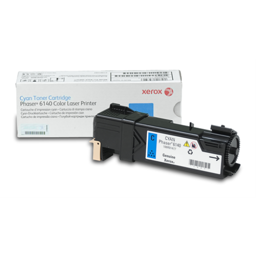 XEROX 106R01477 Cyan Toner Cartridge, Phaser 6140