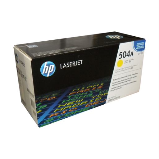 HP CE252A Yellow Toner Cartridge 504A