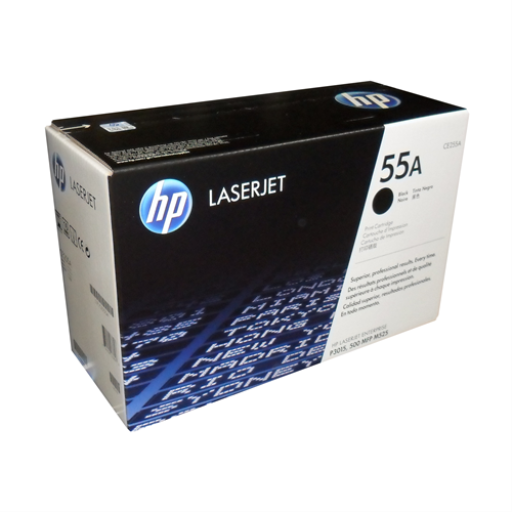 HP CE255A Black Toner Cartridge 55A