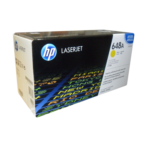 HP CE262A Yellow Toner Cartridge 648A