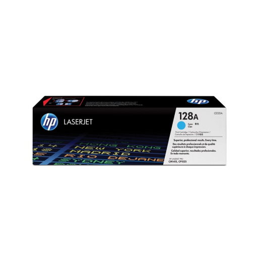 HP CE321A 128A Cyan Toner Cartridge