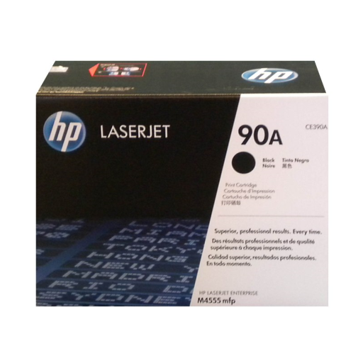 HP CE390A Original 90A Black Toner Cartridge