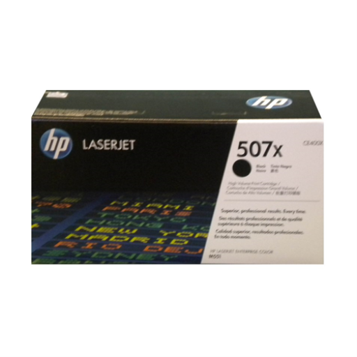 HP CE400X Black Toner Cartridge 507X