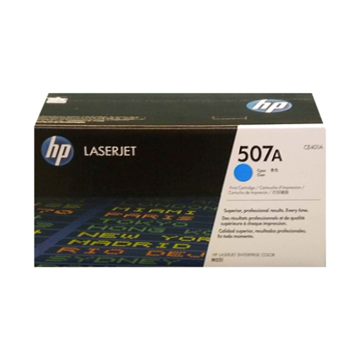 HP CE401A Cyan Toner Cartridge 507A
