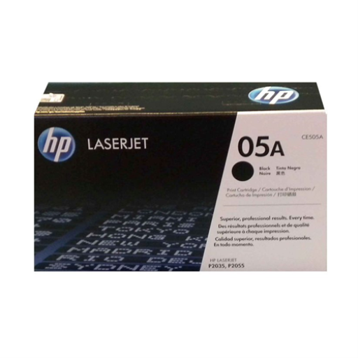 HP CE505A Black Toner Cartridge 05A