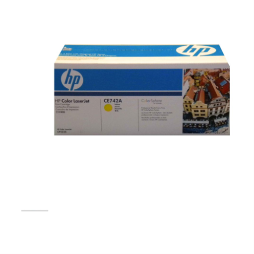 HP CE742A Yellow Toner Cartridge 307A