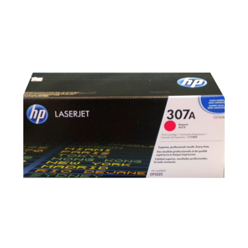 HP CE743A 307A Magenta Toner Cartridge